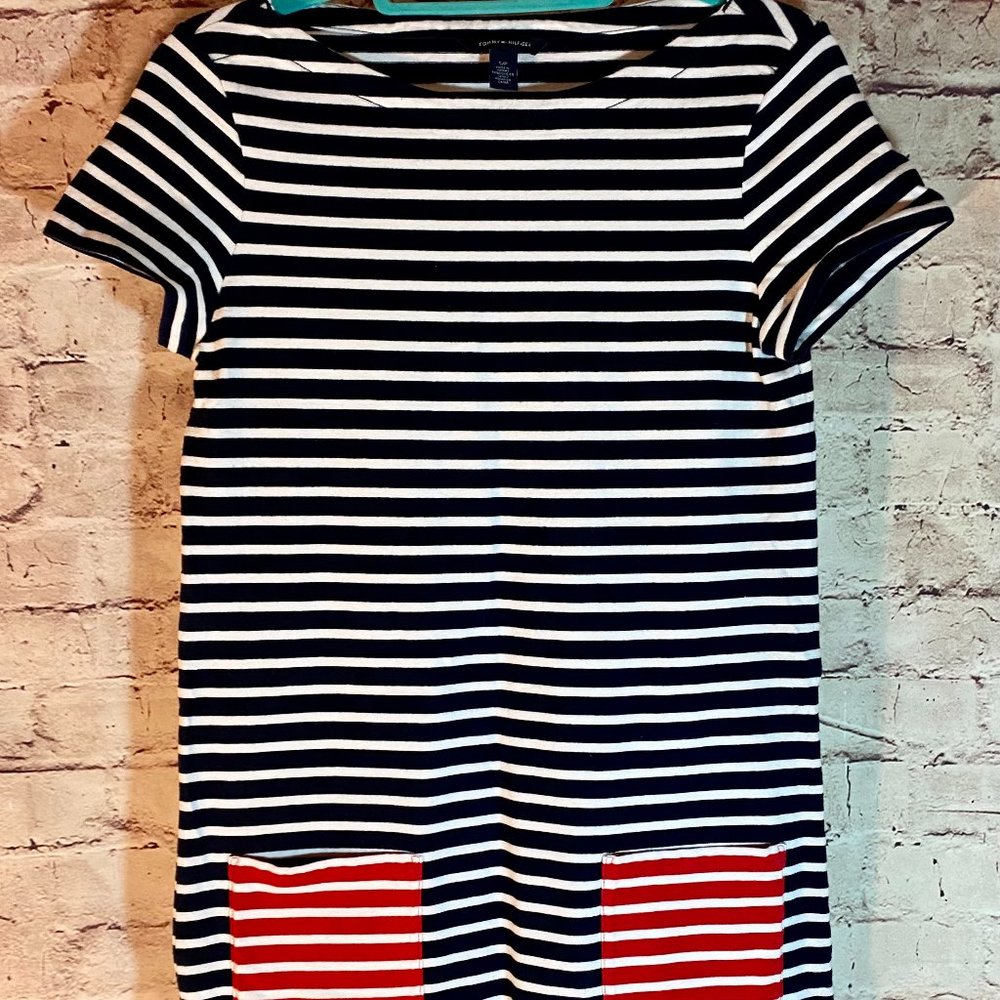 TOMMY HILFIGER WOMEN'S DRESS SIZE S SHORT SLEEVE